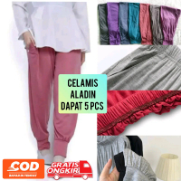 Celana Celamis/Celana Aladin Panjang Bahan Kaos /Celamis Ban / Celana Ban / Celana Harian Wanita/Cel