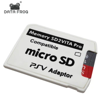 DATA FROG Version 5.0 SD2VITA PSVita Memory Micro Card For PS Vita SD Game Card 1000/2000 Sd Card Slot Adapter 3.60 System