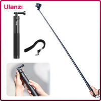 Ulanzi Go-Quick II 59 Inch Selfie Stick Magnetic Quick Release Gopro Mount for Gopro Invisible Pole for Insta360 Action Camera