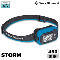 【Black Diamond】Storm 頭燈 620671 / 蔚藍(燈具 露營燈 照明設備)