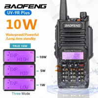 2023 Baofeng UV9R Plus Waterproof Walkie Talkie UV-9R plus Dual Band Portable CB Ham Radios FM Transceiver Two Way Radio