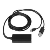 100 Mbps USB Ethernet Adapter for Chromecast Micro USB2.0 To RJ45 for Fire TV/Google Chromecast TV Stick USB Network Ca