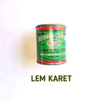 Lem tambal ban sepeda - Lem Karet K&K - Lem Ban dalam sepeda, becak, gerobak, motor, becak rombong -