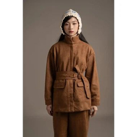 THC Suede Jacket In Toffee ML