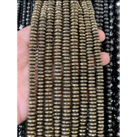 รวมหินไพไรต์ (Pyrite) ทรงล้อรถ เจีย เส้นยาว เล่นแสง สวยมาก ขายดี