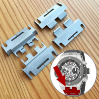 strap metallic inserts inside for Hublot Big Bang UNICO 42/45mm automatic watch