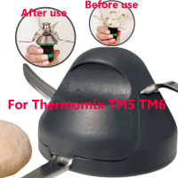 For Thermomix TM5 TM6 Cover Mixer Blade Dough Kneading Head Seam Protectionsfrom Dough Dirt Thermomix Accessories