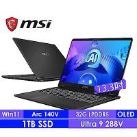 MSI微星 Prestige 13 AI+ Evo A2VMG-011TW 13.3吋輕薄商務筆電(Intel Core Ultra 9 288V/32G/1TB SSD/Win11Pro)