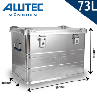 台灣總代理 德國ALUTEC-工業風 鋁箱 戶外工具收納 露營收納 居家收納 (73L)