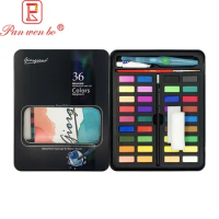 BMHS Paint Brushes Pull-out Tin Box Set 10pcs/set Exquisite Gift