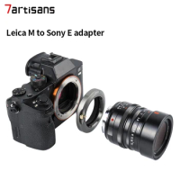 7artisans 7 artisans Camera Lens Filter Adapter Ring Compatible For Leica M Mount for Sony E Mount Camera A7III A7R2 A6000 A3000