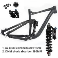 2023 F.YUZHE XC Class Cross Country Full Suspension Mountain Bike Frame DH Downhill 27.5/29in*15/17/19/21cm MTB Suspension Frame