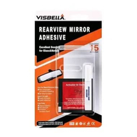 Visbella Car Rearview Mirror Adhesive – Lem Spion Tengah Mobil (Kaca & Logam)