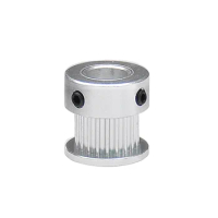 10pcs Synchronous wheel 2GT-20 tooth boss Synchronous pulley groove width 7/11mm K model hole 4/5/6/6.35/8mm