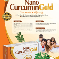 Nano cucumin mật ong đẹp da hỗ trợ giảm đau dạ dày hộp 30v Hàng chính hãng