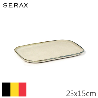 【SERAX】MERCI/N°2長方盤/23x15cm/白(比利時米其林餐瓷家飾)