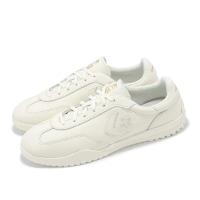 【CONVERSE】休閒鞋 Run Star Trainer 男鞋 女鞋 白 金 復古 皮革 小白鞋 情侶鞋(A12778C)