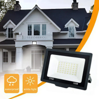 Lampu Sorot LED 100W Waterproof IP66 / Lampu Tembak LED 100 WATT / Lampu Outdoor LED Floodlight