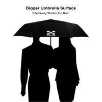 Car Fully Automatic Folding Windproof Umbrella For Aiways U5 PRO U6 U 5 6 U7 2020 2021 Sunshade With Car Logo Umbrella Parasol