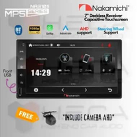 Deckless NAKAMICHI 7” inch Front USB Head Unit Tape Mobil Apple Carplay & Android Auto + Camera AHD