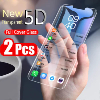2Pcs Protective Glass For LG V30 V40 V50 V60 G8 G8S G8X ThinQ Screen Protector Tempered Glass For LG Q60 K40S K50S K40 K50 G7 G6