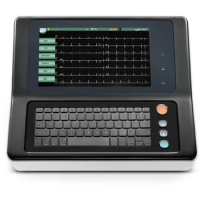 Medical Electrocardiogram 18 leads 18 channel digital portable ECG EKG cardiograph machine ecg electrodes