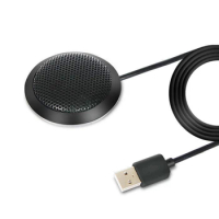 Omnidirectional Condenser Microphone Mic USB Connector For Voice Chat Meeting Business Conference Desktop Computer