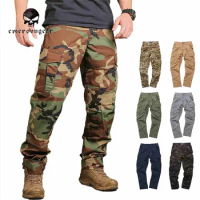 Emerson Taktis Celana Pria Tentara Militer Tempur Tentara Berburu Celana Ergonomis Petualangan Luar Tugas Celana Kargo
