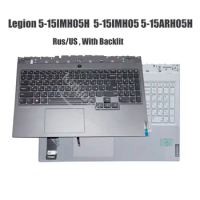 Rus US Keyboard for Lenovo Legion 5-15IMH05H 5-15IMH05 5-15ARH05H Palmrest Topcase