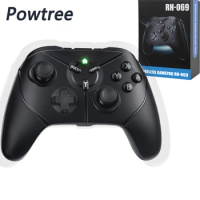 Powtree 2.4G Wireless Gamepad Controller For Nintendo Switch Pro Controller With Turbo Gift Box Joystick For Android/Ios/Switch