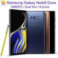 Samsung Galaxy Note9 Note 9 Duos N960FD Dual Sim Global Version 6.4" RAM 6/8GB ROM 128/512GB NFC 4G LTE Cell Phone