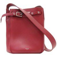 【二手名牌BRAND OFF】CELINE 賽琳 紅色 牛皮 水桶包 Big Bag