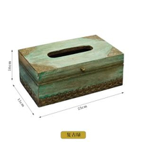 印度实木手工纸巾盒收纳盒装饰抽纸盒复古艺术创意装饰餐巾盒木制