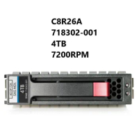 Disco Duro de línea media con puerto Dual, HDD C8R26A 718302-001, 4TB, 7200RPM, 3,5 pulgadas, LFF, SAS-6Gbps, para H + PE MSA 1040/2040, almacenamiento SAN