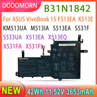NEW B31N1842 Laptop Battery For ASUS VivoBook 15 F513EA K513E KM513UA M513IA S513EA S531F S533UA X513EA X531FA X531FL Series