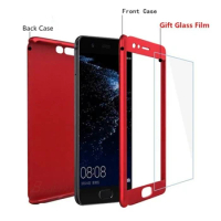 360 Degree Full Cover Case For Huawei P9 lite P30 P10 P20 Lite Pro Nova 3 3i Honor V30 10 8 9 Mate 10 20 Lite Pro Phone Cases