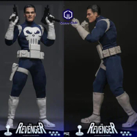 In Stock EKUAZ STUDIO EKS06 1/12 Scale Arcade Game Avengers Punisher Frank Castle Full Set 6in Male 