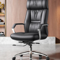 Senior Commerce Office Chair Leather Sedentary Boss Clerk Gaming Chair Executive Work Silla De Escritorio Office Furniture Girl
