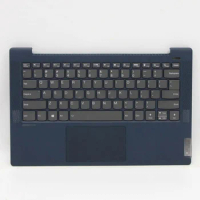 New and Original for Lenovo IdeaPad 5-14ITL05 Palmrest Cover/The Keyboard Case Blue 5CB1B66034