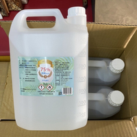 台灣現貨→【4公升75%桉桔清潔酒精】酒精 食用級酒精 清潔用酒精 75% 非藥用酒精 有噴頭 香味酒精 4000ml