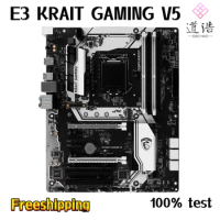 For MSI E3 KRAIT GAMING V5 Motherboard 64GB M.2 LGA 1151 DDR4 ATX C232 Mainboard 100% Tested Fully Work