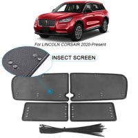 Car Insect-proof Air Inlet Protect Cover For LINCOLN CORSAIR 2020-2025 Airin Insert Net Vent Racing Grill Filter Auto Accessory
