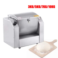 Automatic Dough Mixer Commercial Stainless Steel Flour Mixer Bread Dough Kneading Machine