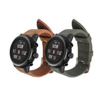 【TIMO】華米 Amazfit GTR 4 皮革錶帶 通用 GTR 3 Pro / 3 GTR2/2e(錶帶寬度22mm)