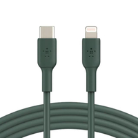 สายชาร์จ Lightning มี MFi รองรับชาร์จเร็ว 0-50% ใน 30 นาที* ใช้ได้กับ iPhone 14/13/12 สีมิดไนท์กรีน 