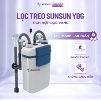Lọc treo Sunsun YBG thế hệ mới 300/400/500/600 - Tích hợp hút đáy, hút mặt, điều chỉnh được công suấ