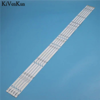 10Pcs LED Backlight Strips For LG Innotek 17Y 55inch_A-Type TV Bars Kit LED Band Rulers Tape 55LJ55/55UJ63_B_8LED_REV01_160922