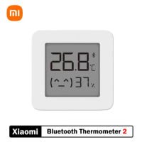 Xiaomi Bluetooth Thermometer 2 Xiaomi Mijia Home LCD Wireless Smart Electric Digital Hygrometer Thermometer Work with Mijia APP