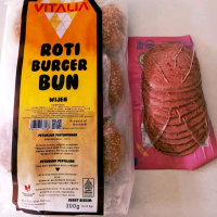 Paket Burger Roti Beef hemato / Burger Homemade / Roti burger vitalia 6pcs + Beef burger 11pcs