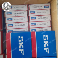 DEEP GROOVE BALL BEARING SKF 6308-2Z/C3